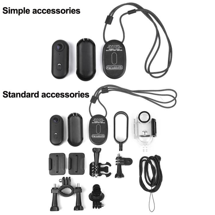 H88 4K Thumb Sports Camera Mini WiFi Camera, Specification:Simple Version(White) - Video Cameras by PMC TechLife | Online Shopping South Africa | PMC TechLife | Buy Now Pay Later Mobicred
