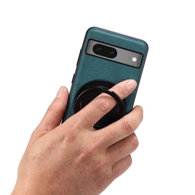 For Google Pixel 7 Denior A14 Skin Feel Rotating Holder MagSafe Phone Case(Blue) - free shipping - PMC TechLife - Order now!