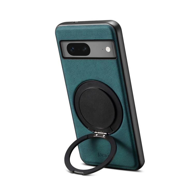For Google Pixel 7 Denior A14 Skin Feel Rotating Holder MagSafe Phone Case(Black) - free shipping - PMC TechLife - Order now!