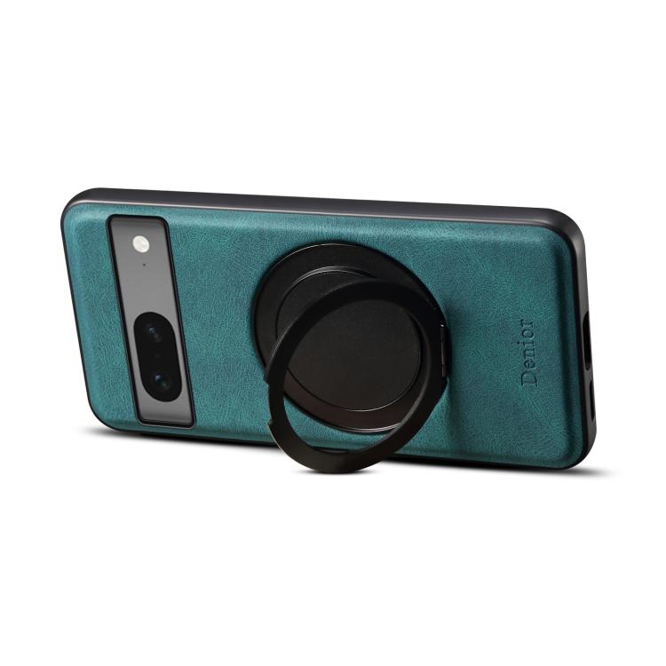 For Google Pixel 7 Denior A14 Skin Feel Rotating Holder MagSafe Phone Case(Black) - free shipping - PMC TechLife - Order now!