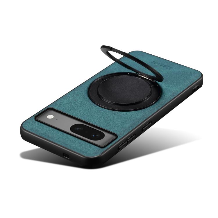 For Google Pixel 7 Denior A14 Skin Feel Rotating Holder MagSafe Phone Case(Black) - free shipping - PMC TechLife - Order now!