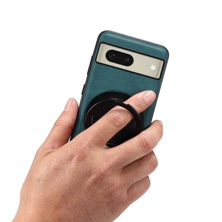 For Google Pixel 8 Denior A14 Skin Feel Rotating Holder MagSafe Phone Case(Blue) - free shipping - PMC TechLife - Order now!