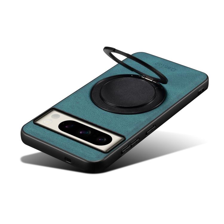 For Google Pixel 8 Pro Denior A14 Skin Feel Rotating Holder MagSafe Phone Case(Blue) - free shipping - PMC TechLife - Order now!