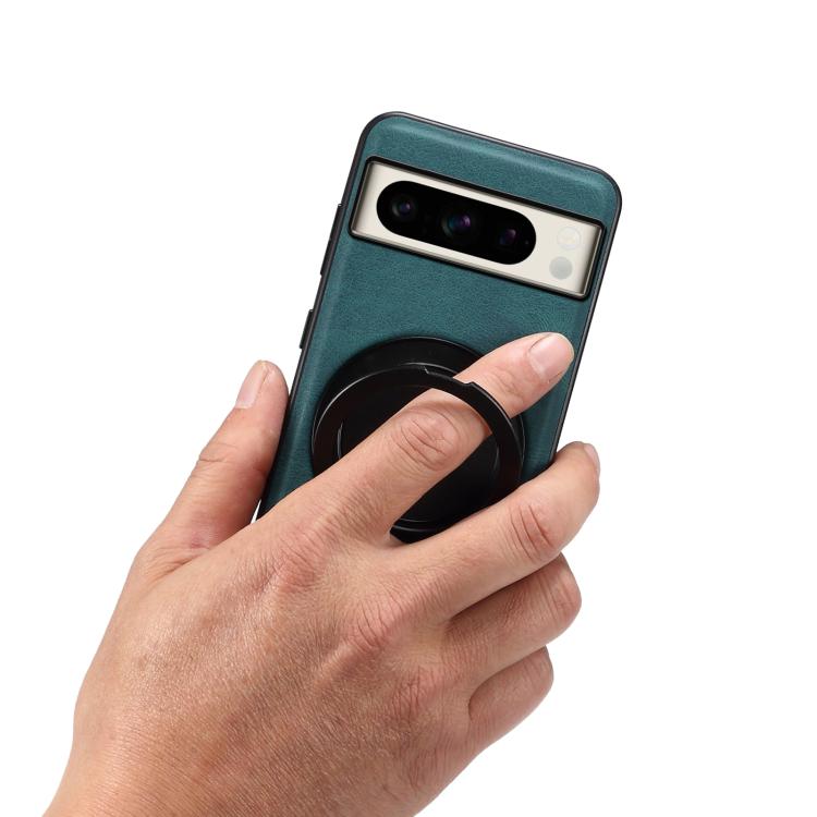 For Google Pixel 8 Pro Denior A14 Skin Feel Rotating Holder MagSafe Phone Case(Blue) - free shipping - PMC TechLife - Order now!