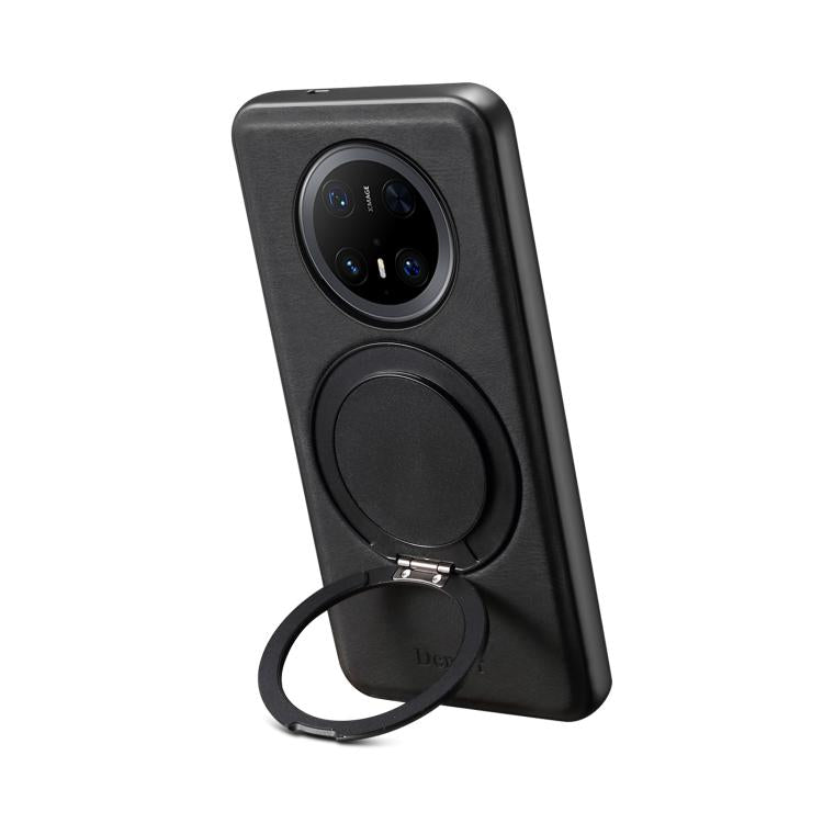 For Huawei Mate 70 Pro / 70 Pro+ Denior A14 Skin Feel Rotating Holder MagSafe Phone Case(Black) - free shipping - PMC TechLife - Order now!