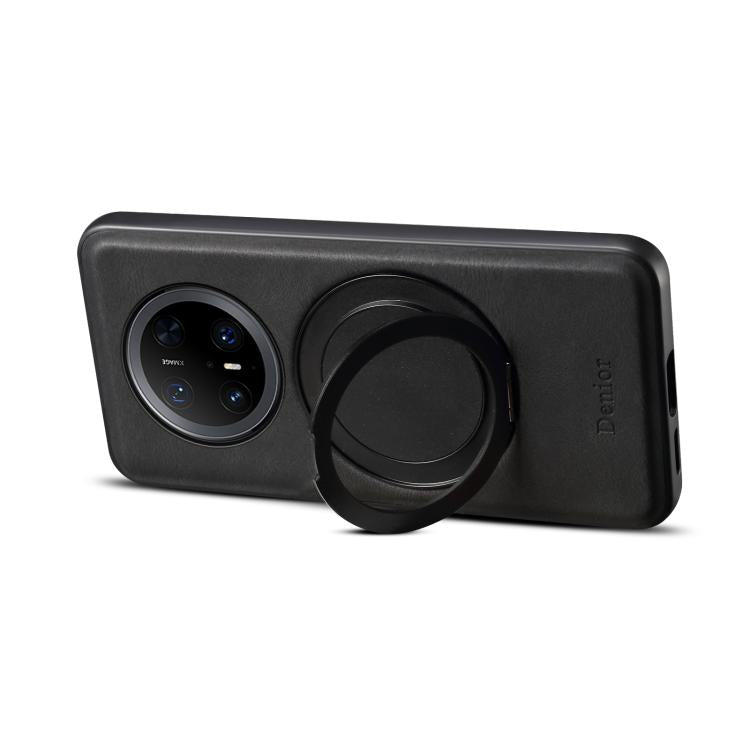 For Huawei Mate 70 Pro / 70 Pro+ Denior A14 Skin Feel Rotating Holder MagSafe Phone Case(Black) - free shipping - PMC TechLife - Order now!