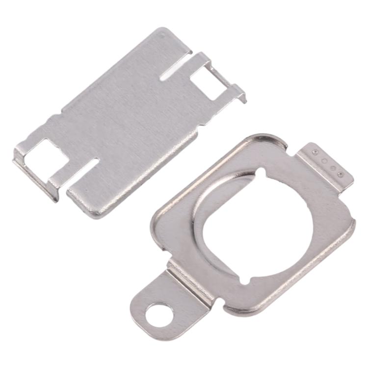 For iPhone 15 1 Pair Flashlight / Mic Iron Sheet Cover (On The Back Cover) - Others by PMc TechLife | Online Shopping South Africa | PMc TechLife | Buy Now Pay Later Mobicred