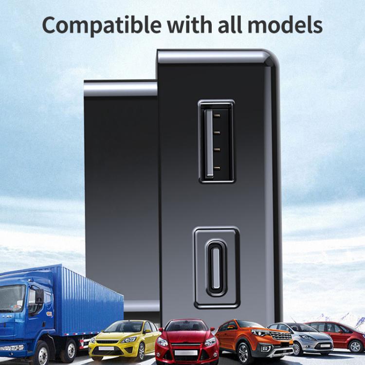 DC12-24V Car OBD Charger(Black) - DIY Modified Charger by PMc TechLife | Online Shopping South Africa | PMc TechLife | Buy Now Pay Later Mobicred