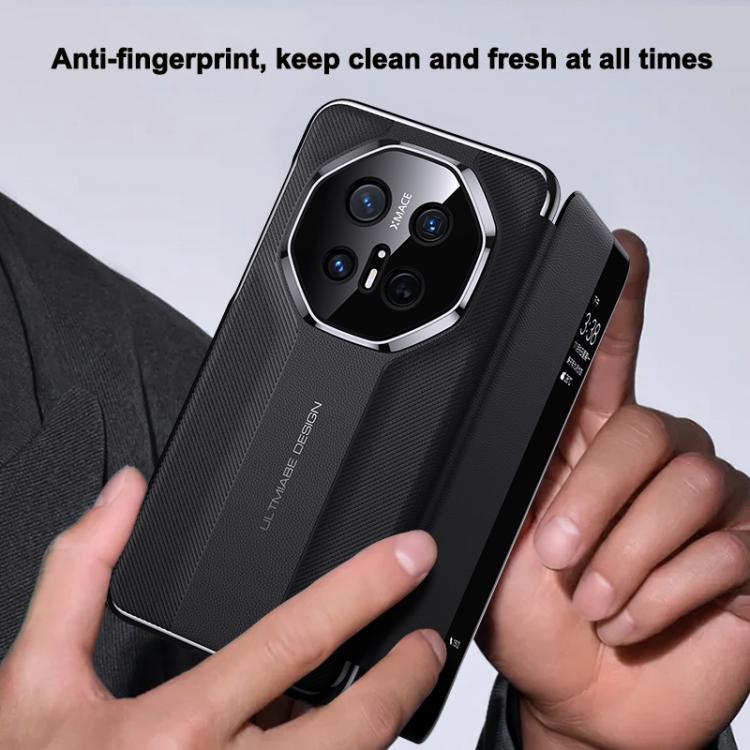 For Huawei Pura 70 Smart View Window Imitation Ultimate Design Phone Case(Red) - Huawei Cases by PMC TechLife | Online Shopping South Africa | PMC TechLife | Buy Now Pay Later Mobicred