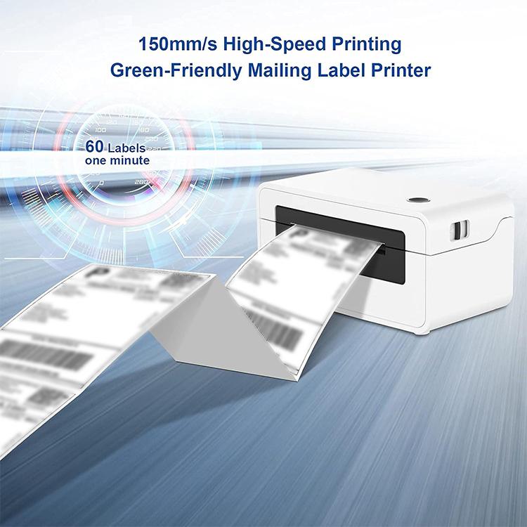 HPRT N31C Computer Version Express Electronic Waybill Printer, Plug:UK Plug(White) - free shipping - PMC TechLife - Order now!