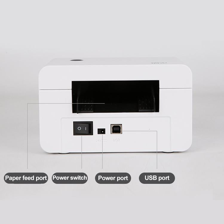 HPRT N31C Computer Version Express Electronic Waybill Printer, Plug:UK Plug(White) - free shipping - PMC TechLife - Order now!