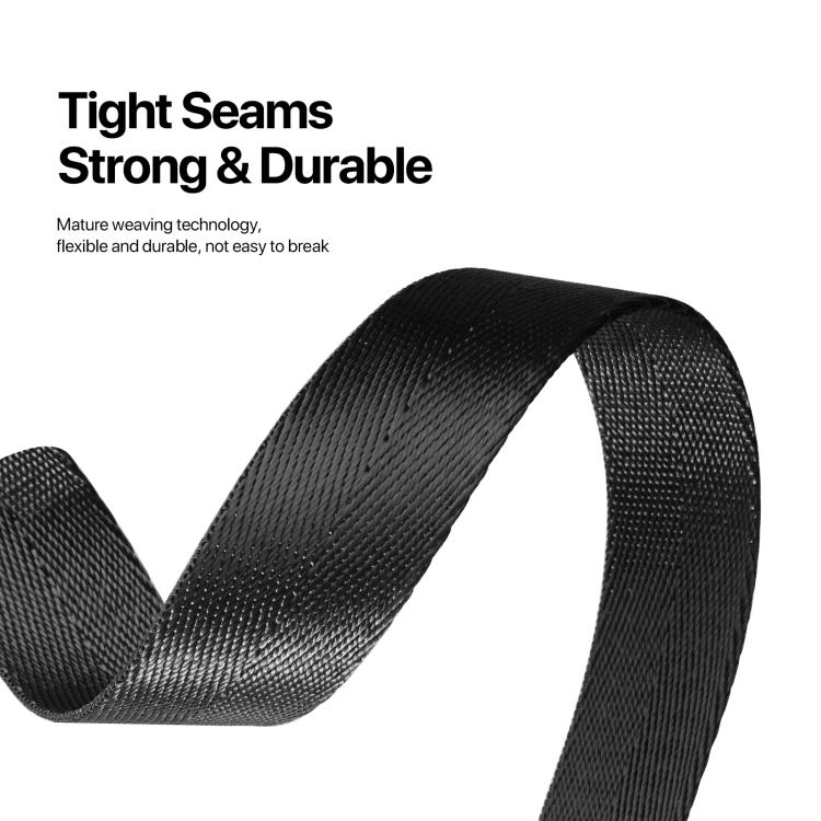 DUX DUCIS Outdoor Series Nylon Adjustable Crossbody Phone Lanyard(Black) - Lanyards & Wrist Straps by DUX DUCIS | Online Shopping South Africa | PMc TechLife | Buy Now Pay Later Mobicred