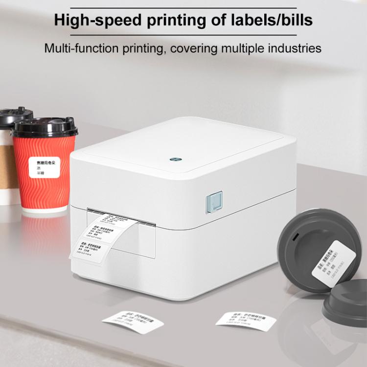 HPRT D35 Bluetooth Version Express Electronic Waybill Printer, Plug:EU Plug(White) - Printer by PMC TechLife | Online Shopping South Africa | PMC TechLife | Buy Now Pay Later Mobicred