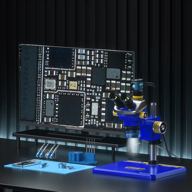 Mechanic Mic3 7X-50X CTV 0.45X Trinocular Stereo Microscope - free shipping - PMc TechLife - Order now!