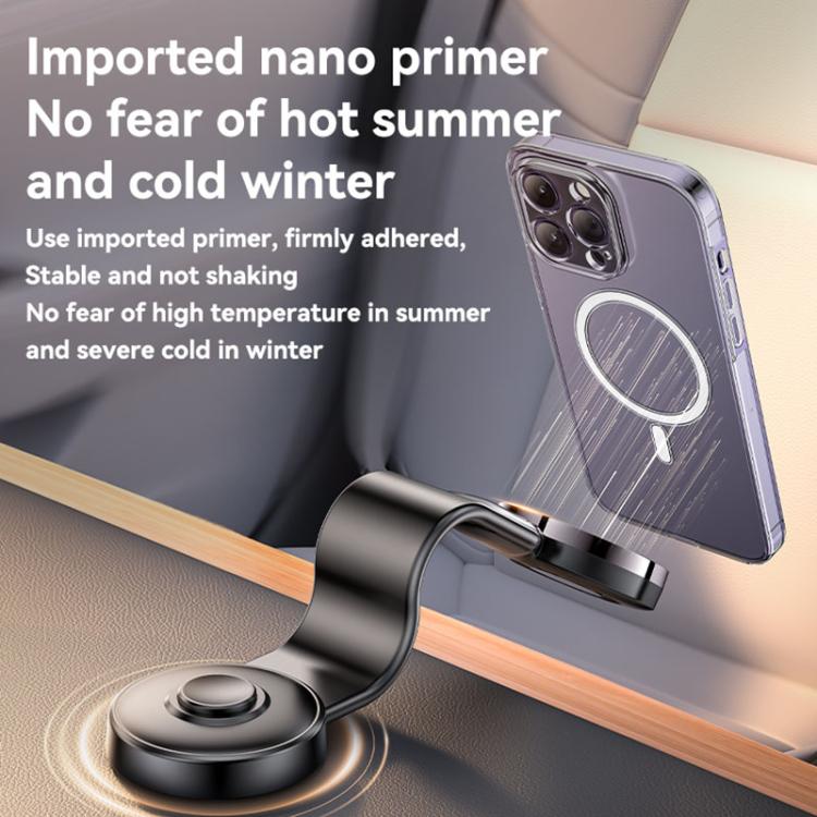 Yesido C316 15W Magsafe Magnetic Car Wireless Charger(Black) - Wireless Charger Holders by PMc TechLife | Online Shopping South Africa | PMc TechLife | Buy Now Pay Later Mobicred