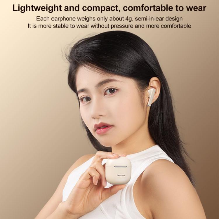 Original Lenovo TC3301 Wireless Bluetooth 5.3 Earphones(White) - free shipping - PMc TechLife - Order now!