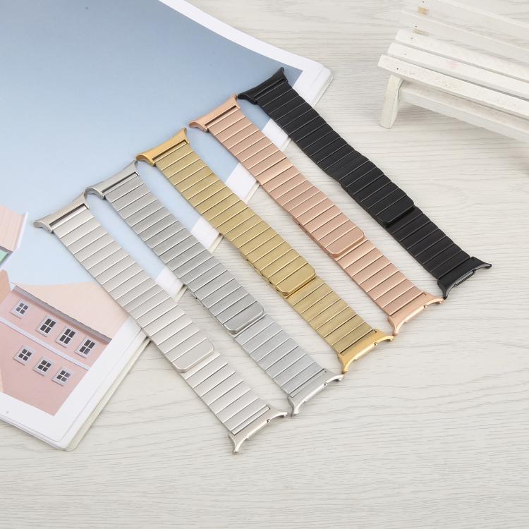 For Samsung Galaxy Watch Ultra 47mm Bamboo Stainless Steel Magnetic Watch Band(Rose Gold) - free shipping - PMc TechLife - Order now!