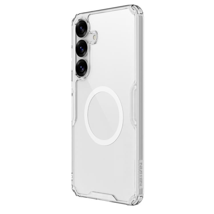 For Samsung Galaxy S25 5G NILLKIN Ultra Clear Magsafe PC + TPU Phone Case(Transparent) - Galaxy S25 5G Cases by NILLKIN | Online Shopping South Africa | PMc TechLife | Buy Now Pay Later Mobicred