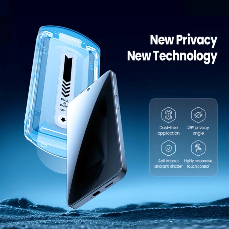 For Samsung Galaxy S25 5G NILLKIN Guardian Full Coverage Privacy Tempered Glass Film - free shipping - PMc TechLife - Order now!