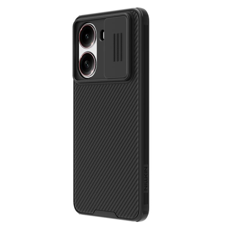 For Redmi Turbo 4 NILLKIN CamShield Pro Magnetic PC Phone Case(Black) - Xiaomi Cases by NILLKIN | Online Shopping South Africa | PMc TechLife | Buy Now Pay Later Mobicred