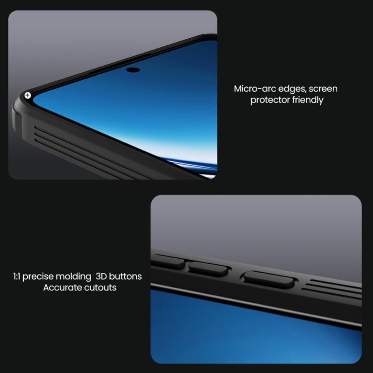 For Redmi Turbo 4 NILLKIN CamShield Pro Magnetic PC Phone Case(Black) - Xiaomi Cases by NILLKIN | Online Shopping South Africa | PMc TechLife | Buy Now Pay Later Mobicred