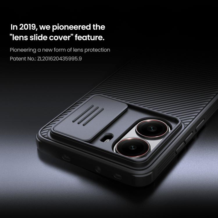 For Redmi Turbo 4 NILLKIN CamShield Pro Magnetic PC Phone Case(Black) - Xiaomi Cases by NILLKIN | Online Shopping South Africa | PMc TechLife | Buy Now Pay Later Mobicred