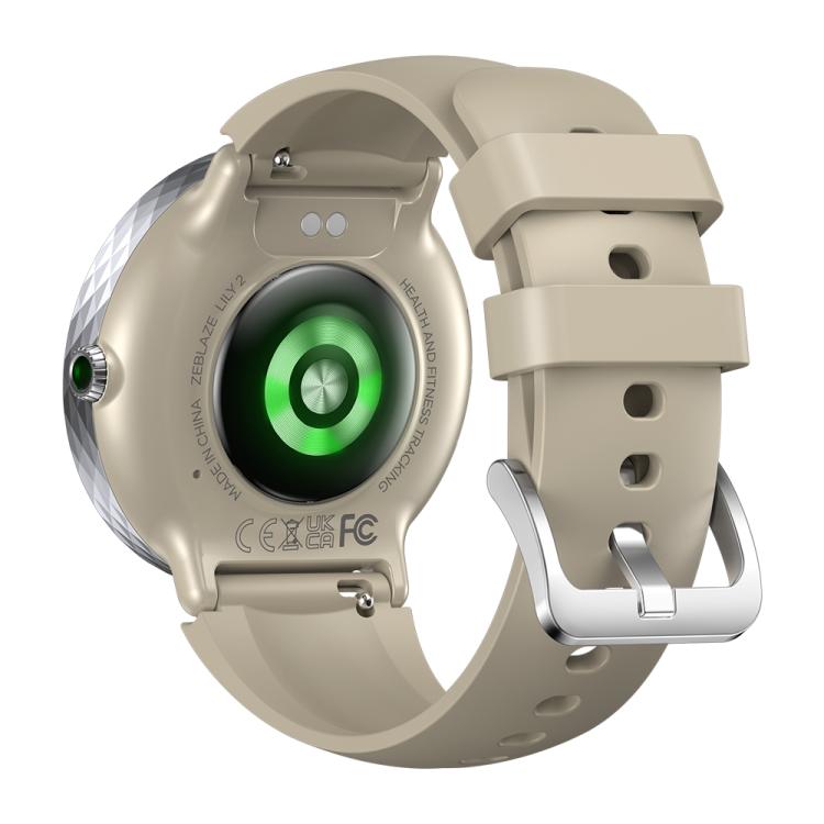 Zeblaze Lily 2 1.2 inch Screen Haute & Healthy Lady Smart Watch(Stardust Silver) - free shipping - PMc TechLife - Order now!