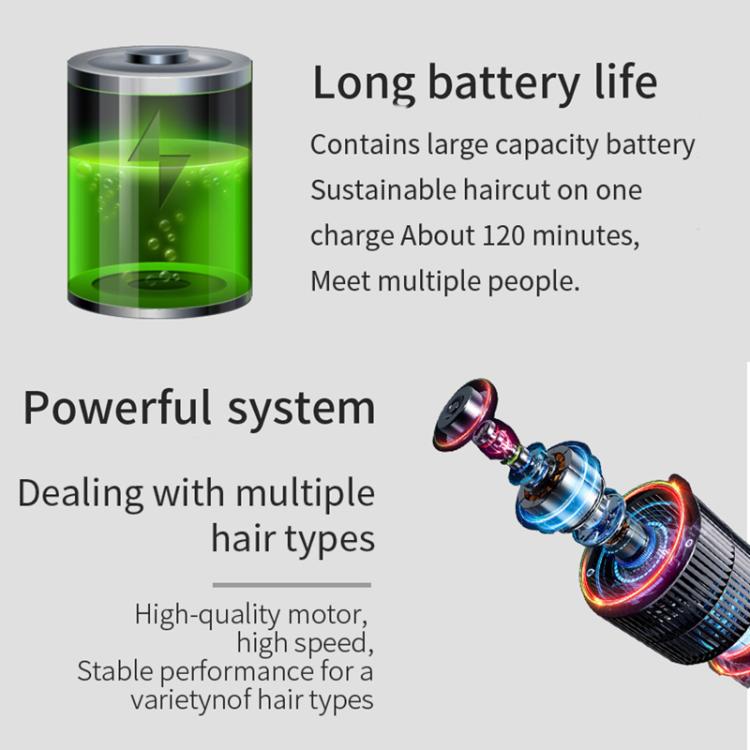 VGR V-055 10W USB Electric Household Hair Clipper(Black) - free shipping - PMC TechLife - Order now!