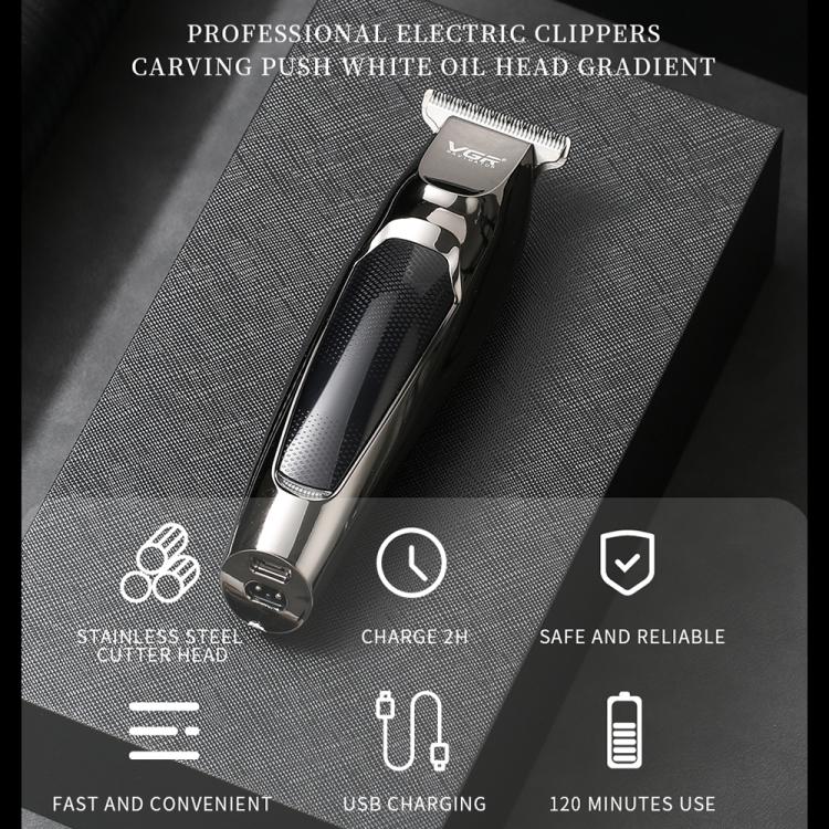 VGR V-070 10W USB 2-gears Electric Hair Clipper(Black) - free shipping - PMC TechLife - Order now!