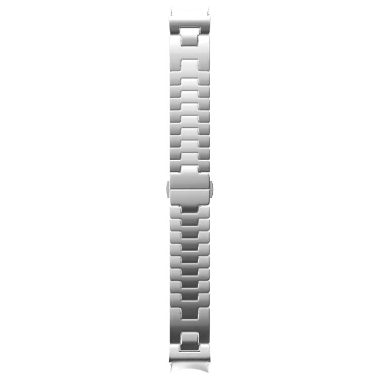 For Samsung Galaxy Watch  7 / 6 / 5 / 4 Quick Release Button H Shaped Stainless Steel Watch Band(Silver) - free shipping - PMC TechLife - Order now!