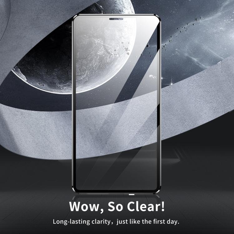 For OnePlus 13 Magnetic HD Tempered Glass Phone Case(Silver) - OnePlus Cases by PMC TechLife | Online Shopping South Africa | PMC TechLife | Buy Now Pay Later Mobicred