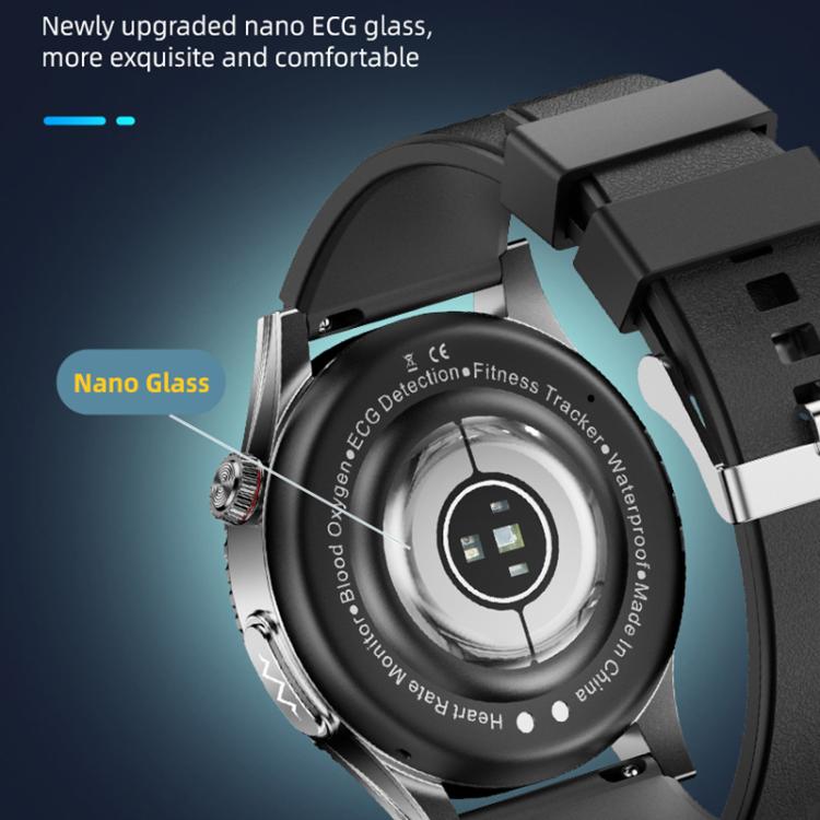 H9 1.43 inch Silicone Strap ECG Smart Watch Supports Bluetooth Calls/Smart Voice Assistant(Red) - free shipping - PMC TechLife - Order now!