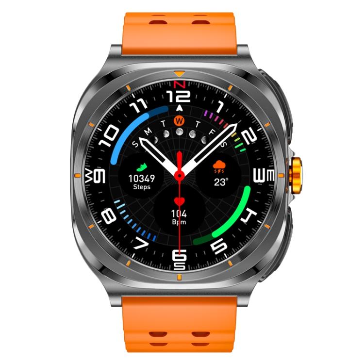 GT98 1.53 inch 2 in 1 Bluetooth Headphone IP67 Waterproof Smart Watch Supports Blood Oxygen Monitoring(Black Orange) - free shipping - PMC TechLife - Order now!