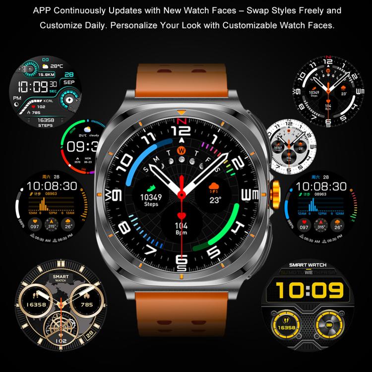 GT98 1.53 inch 2 in 1 Bluetooth Headphone IP67 Waterproof Smart Watch Supports Blood Oxygen Monitoring(Black Orange) - free shipping - PMC TechLife - Order now!