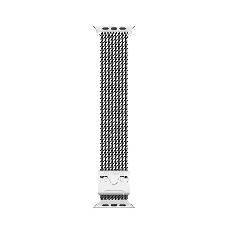 For Apple Watch 42mm / 41mm / 40mm / 38mm DUX DUCIS Milanese Air Series Stainless Steel Magnetic Watch Strap(Silver) - free shipping - PMC TechLife - Order now!
