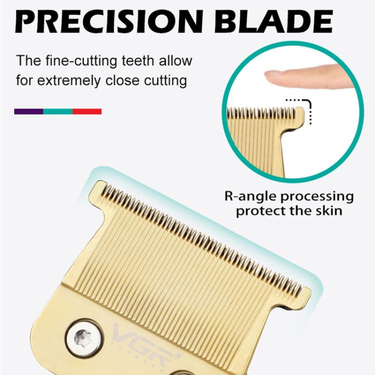 VGR V-961 IPX7 LED Digital Display USB Electric Hair Clipper(Black) - free shipping - PMC TechLife - Order now!