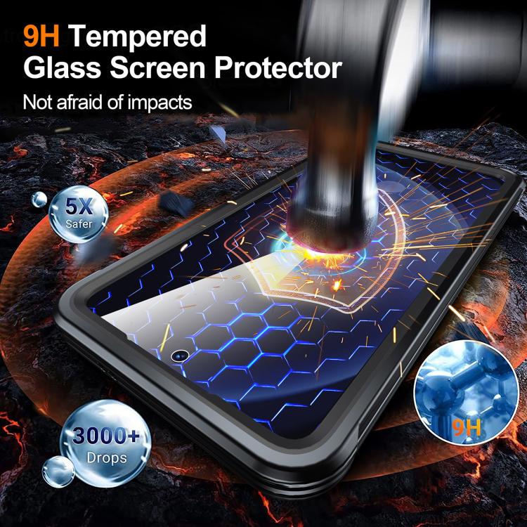 For Samsung Galaxy A36 / A56 RedPepper Tempered Glass MagSafe Phone Case(Black) - Galaxy Phone Cases by RedPepper | Online Shopping South Africa | PMc TechLife | Buy Now Pay Later Mobicred