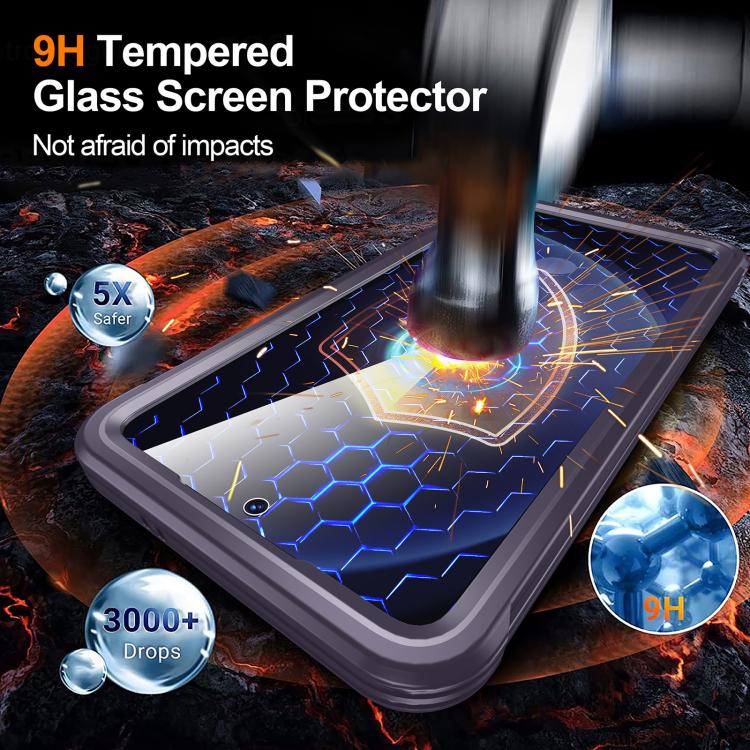 For Samsung Galaxy A36 / A56 RedPepper Tempered Glass MagSafe Phone Case(Purple) - Galaxy Phone Cases by RedPepper | Online Shopping South Africa | PMc TechLife | Buy Now Pay Later Mobicred