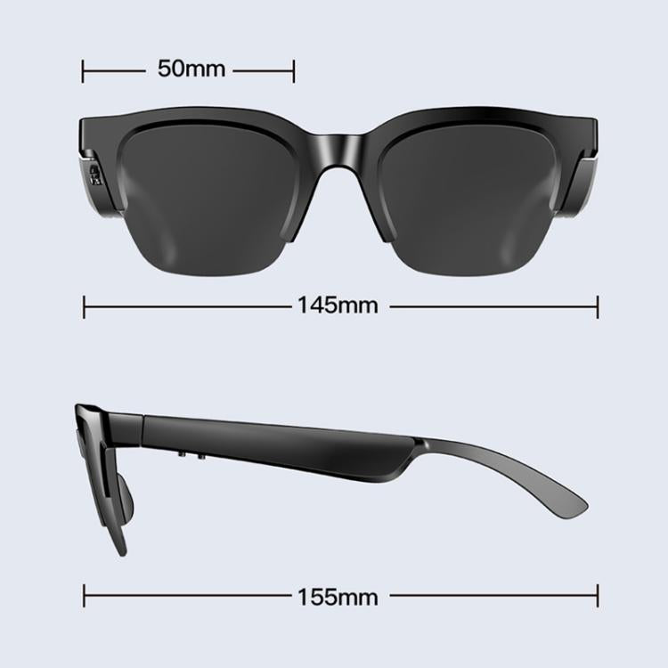 E60 ENC Noise Reduction Smart Audio Bluetooth Glasses(Transparent) - free shipping - PMC TechLife - Order now!