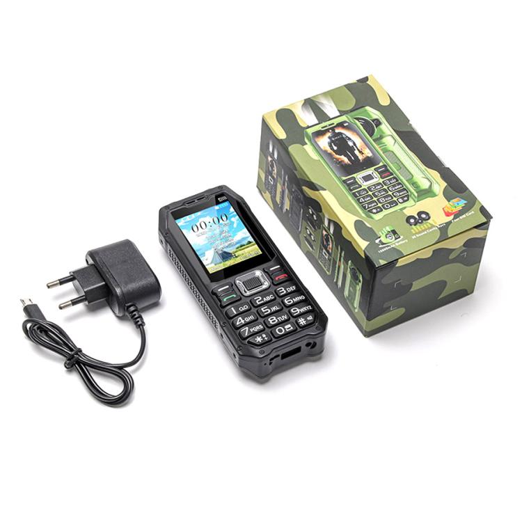 UNIWA M6000 Big Speaker Keypad Phone, 2.4 inch, Dual Flashlights, 21 Keys, SOS, FM, 4 SIM, GSM, Plug:EU Plug(Green) - free shipping - PMc TechLife - Order now!
