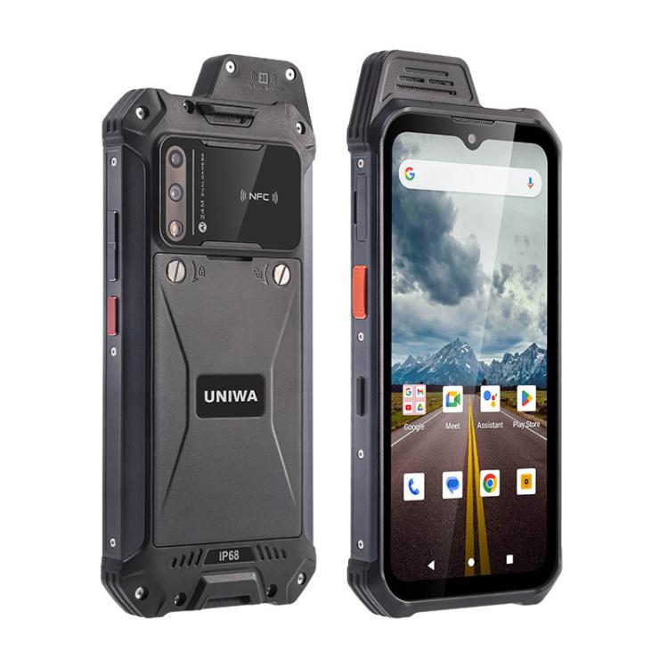 UNIWA W999 Rugged Phone, 8GB+128GB, 6.3 inch Android 13 Mediatek MT6789 Helio G99 Octa Core, NFC, Network: 4G, Plug:EU Plug(Black Orange) - free shipping - PMc TechLife - Order now!