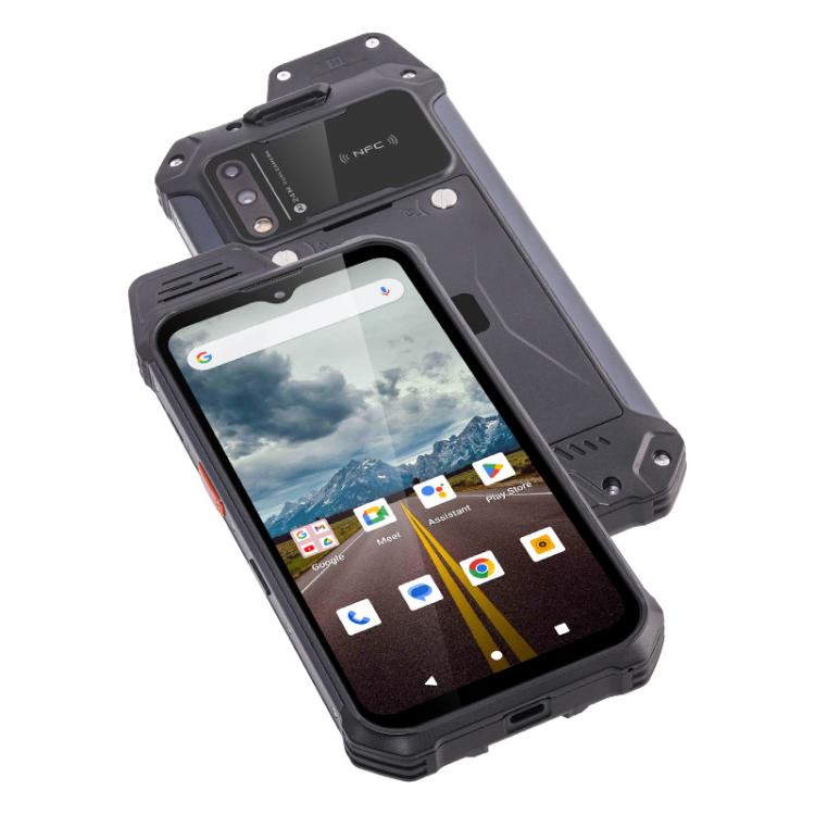 UNIWA W999 Rugged Phone, 8GB+128GB, 6.3 inch Android 13 Mediatek MT6789 Helio G99 Octa Core, NFC, Network: 4G, Plug:EU Plug(Black) - free shipping - PMc TechLife - Order now!