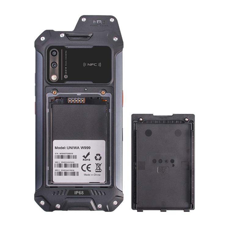 UNIWA W999 Rugged Phone, 8GB+128GB, 6.3 inch Android 13 Mediatek MT6789 Helio G99 Octa Core, NFC, Network: 4G, Plug:EU Plug(Black Orange) - free shipping - PMc TechLife - Order now!