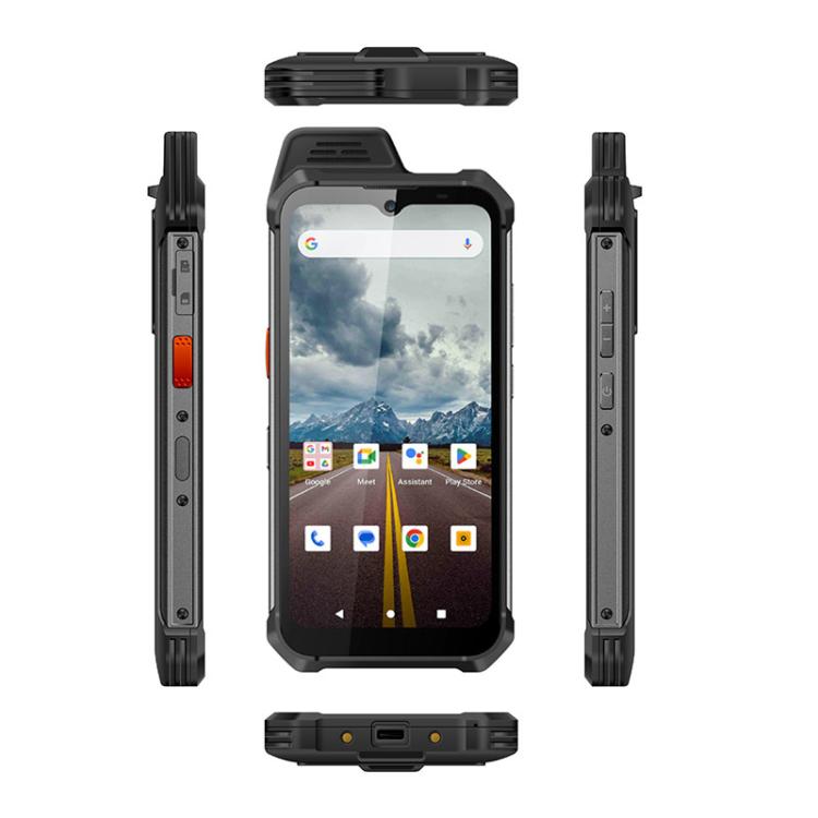 UNIWA W999 Rugged Phone, 8GB+128GB, 6.3 inch Android 13 Mediatek MT6789 Helio G99 Octa Core, NFC, Network: 4G, Plug:EU Plug(Black Orange) - free shipping - PMc TechLife - Order now!