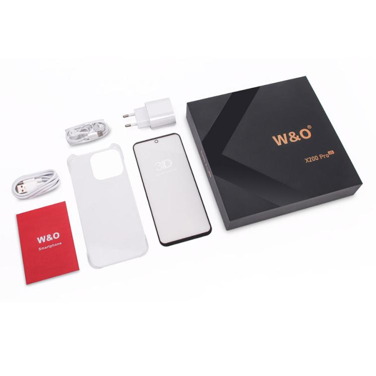 W&O X200 Pro, 4GB+128GB, 6.8 inch Android 10 Mediatek MT6765 Helio P35 Octa Core, Network: 4G, Plug:AU Plug(Blue) - free shipping - PMc TechLife - Order now!