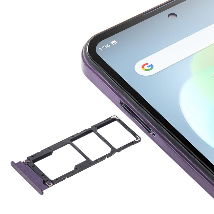 W&O X500 Pro, 4GB+128GB, 6.8 inch Android 10 Mediatek MT6765 Helio P35 Octa Core, Network: 4G, Plug:US Plug(Purple) - free shipping - PMc TechLife - Order now!