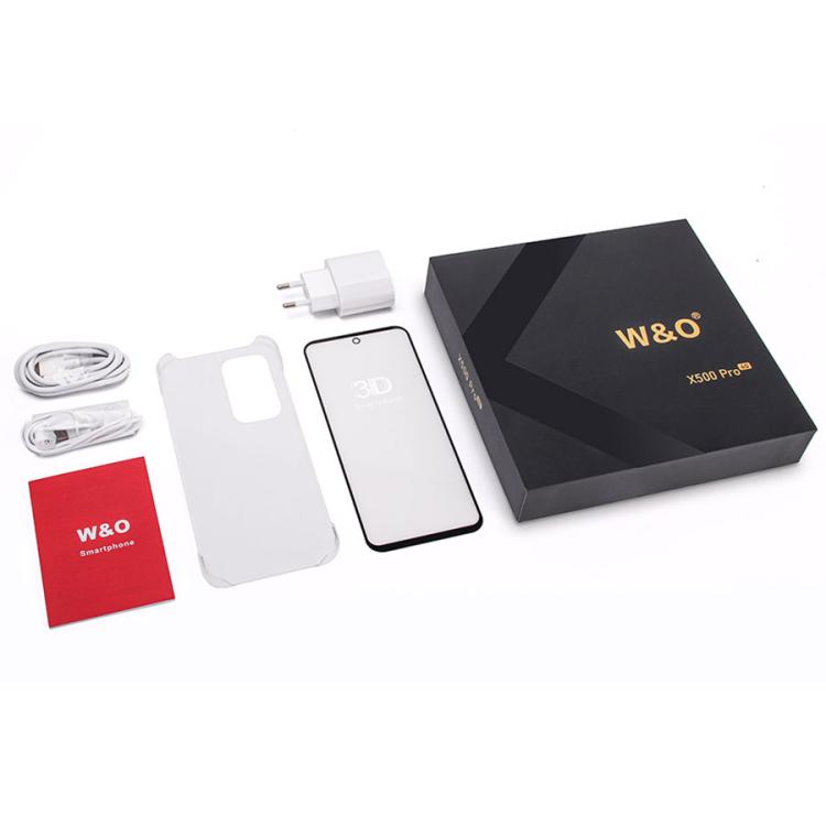W&O X500 Pro, 4GB+128GB, 6.8 inch Android 10 Mediatek MT6765 Helio P35 Octa Core, Network: 4G, Plug:AU Plug(Black) - free shipping - PMc TechLife - Order now!