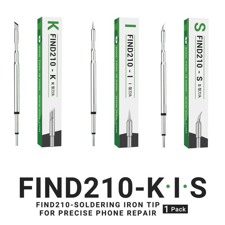 2uul Soldering Iron Tips for Most C210 Soldering Station, Model:FD12 K - Soldering Iron Tip by 2UUL | Online Shopping South Africa | PMc TechLife | Buy Now Pay Later Mobicred
