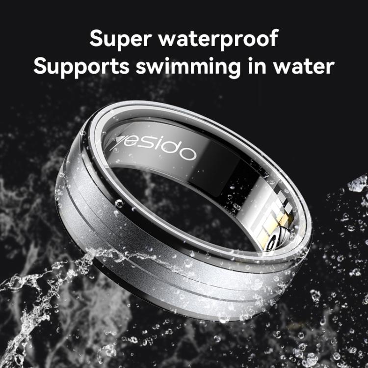 Yesido IO32 Health Monitor Smart Ring, Support Body Temperature / Heart Rate / Blood Pressure / Female Physiological Reminder, Size:68mm Inner Circumference(Black) - free shipping - PMC TechLife - Order now!