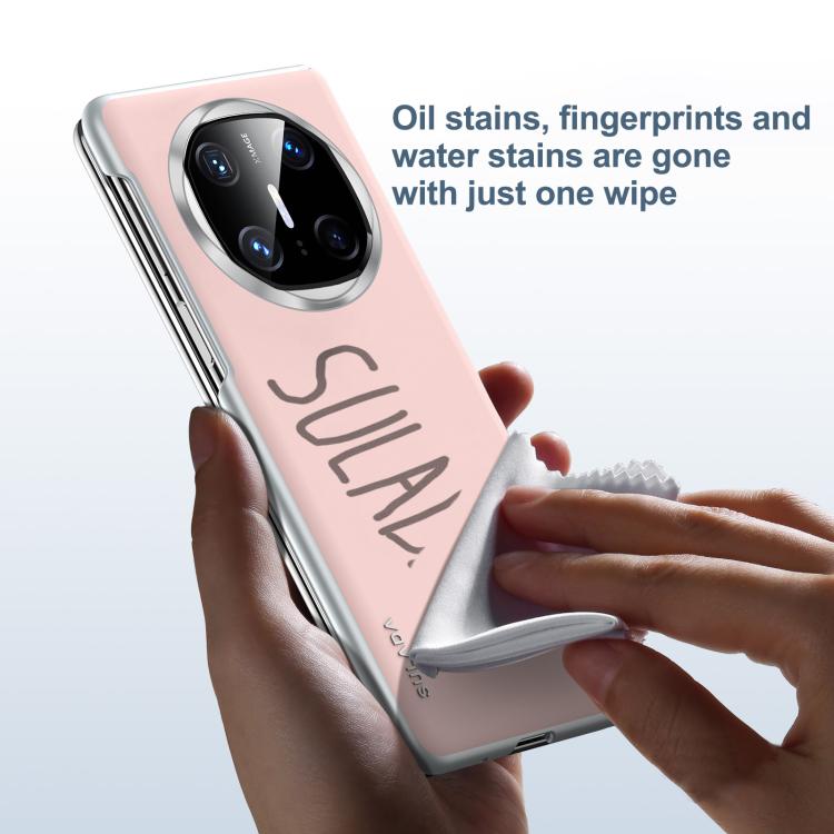 For Huawei Mate X6 SULADA Skin Feel Liquid Leather Shockproof Phone Case(Pink) - free shipping - PMC TechLife - Order now!